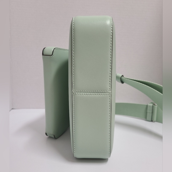 Kate Spade NY LABEL Smooth Leather 3-in-1 Crossbody Bag in Mint Green Pistachio - Picture 11 of 16